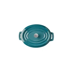Mini cocotte fonte émaillée inox Sans revêtement Avec couvercle 17,5x11 cm 45 cl 5 Stars - APS Outlet