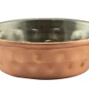 PRO.MUNDI Mini coupelle inox martelée cuivre inox 18/0 Ø 7 cm Clearance