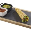 Mini plat carré noir porcelaine culinaire 7x7 cm Belle Cuisine - REVOL New