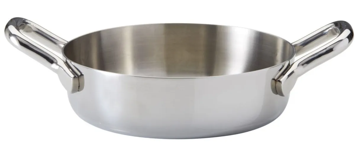 Mini poêlon rond inox Ø 12 cm Hypinox - PRO.MUNDI Discount