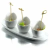 REVOL Mini pot ovale blanc porcelaine culinaire 7 cm Impulse Online