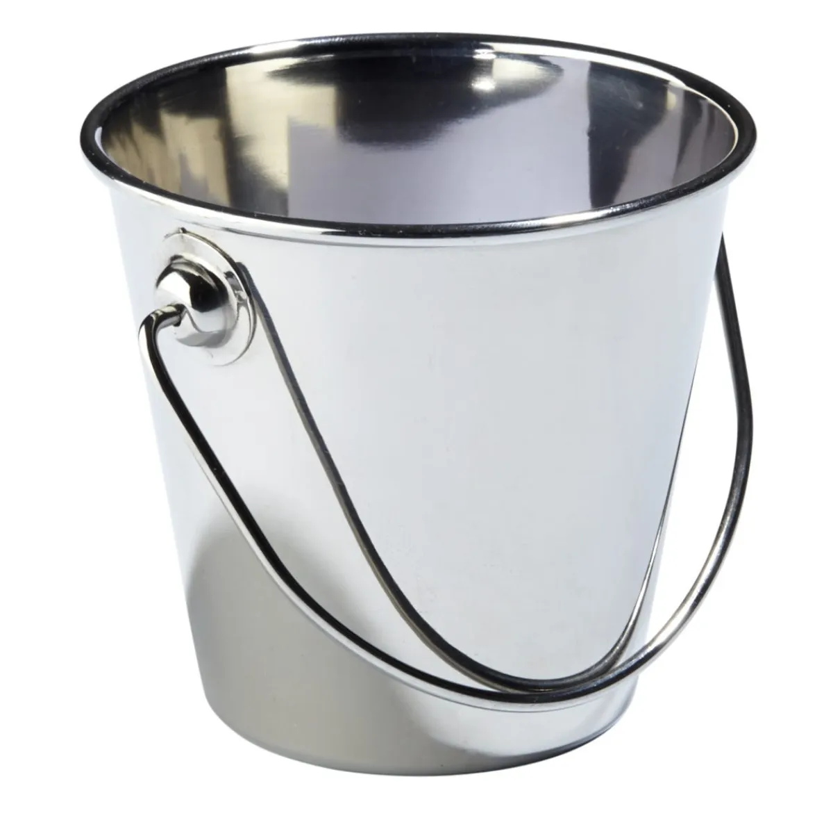 PRO.MUNDI Mini seau rond inox Ø 9 cm Best