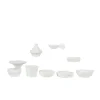 PRO.MUNDI Mise en bouche carré blanc porcelaine 7,5 cm Playtime Online