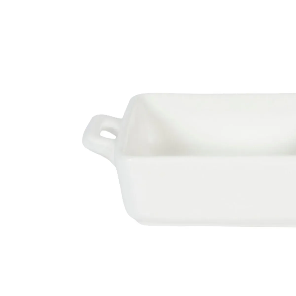PRO.MUNDI Mise en bouche carré blanc porcelaine 7 cm Playtime Best