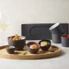 Mise en bouche rond blanc porcelaine culinaire Ø 7,5 cm Solid - REVOL Hot