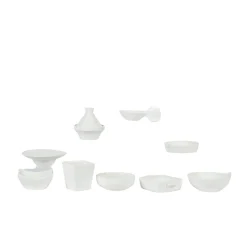 PRO.MUNDI Mise en bouche rond blanc porcelaine Ø 8 cm Playtime New