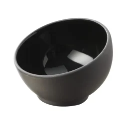 REVOL Mise en bouche rond noir porcelaine culinaire Ø 7,5 cm Solid New