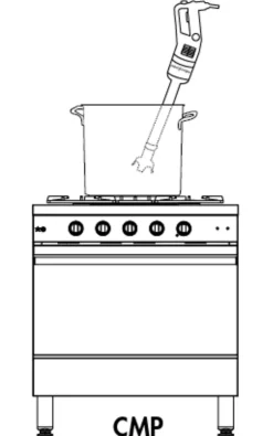 ROBOT COUPE Mixeur plongeant CMP350VV 45 L 400 W 230v Best