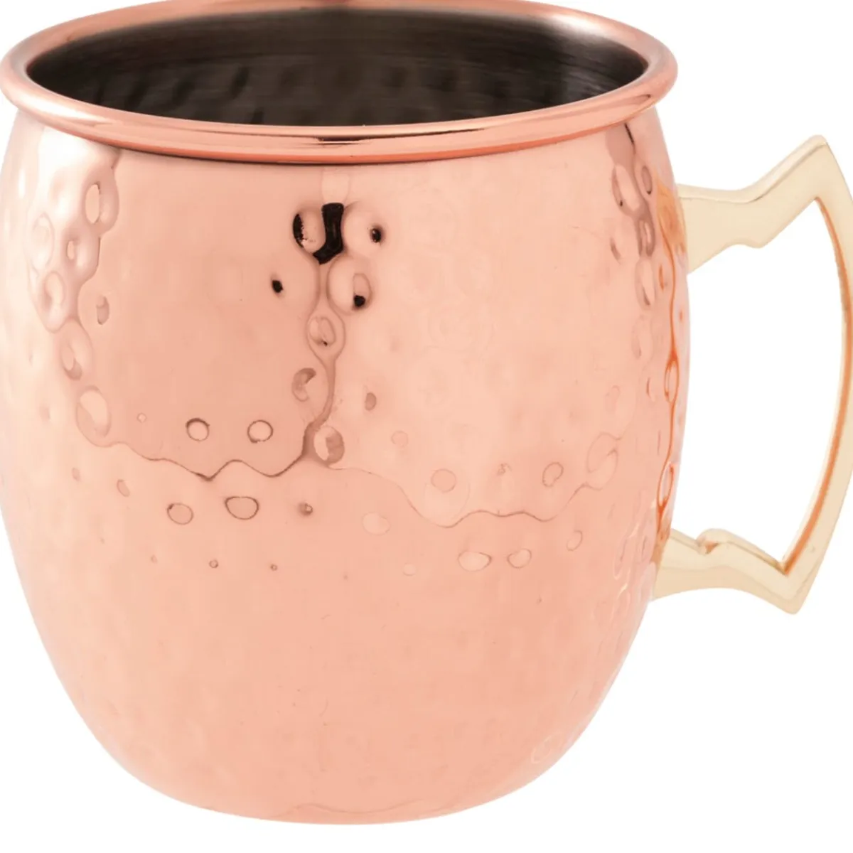 PRO.MUNDI Moscow mule rond cuivre inox 18/10 47,3 cl Ø 9,2 cm Moscow Mule Clearance