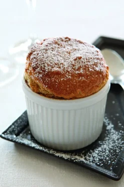 Moule à soufflé rond blanc porcelaine culinaire Ø 9 cm French Classics - REVOL Best