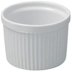 Moule à soufflé rond blanc porcelaine culinaire Ø 9 cm French Classics - REVOL Best