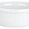 PILLIVUYT Moule à soufflé rond blanc porcelaine culinaire Ø 10 cm Best