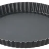 LACOR Moule à tarte aluminium Revêtement anti-adhésif Ø 28 cm 3 cm mobile Hot