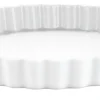 Moule à tarte rond blanc porcelaine culinaire Ø 26,5 cm Patisserie - PILLIVUYT Clearance