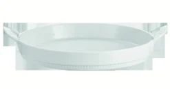 Moule à tarte rond blanc porcelaine culinaire Ø 27 cm Toulouse - PILLIVUYT Online