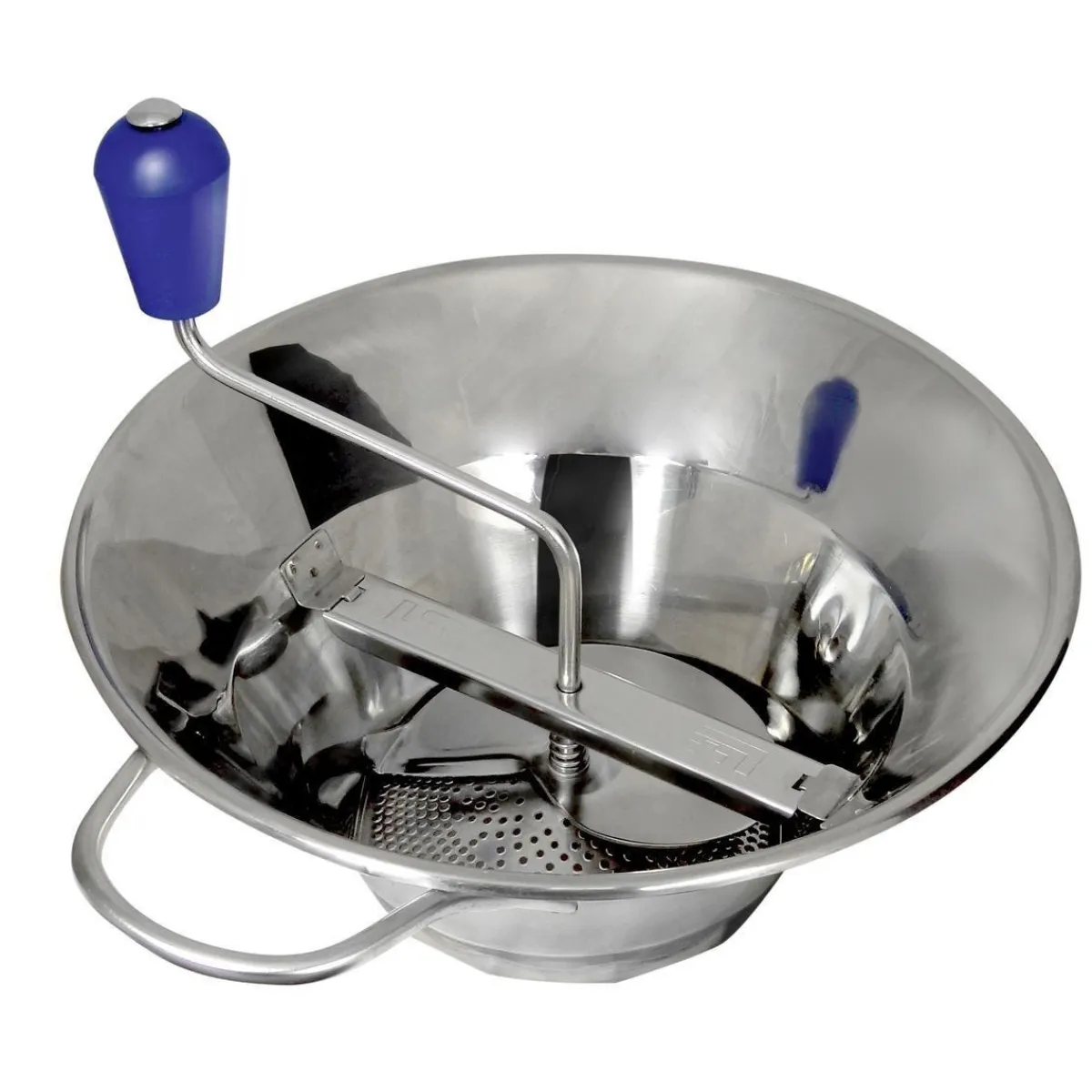 Moulin à légumes X3 inox Ø 31 cm 25 cm 1,5 kg/min 14 cm - L.TELLIER New