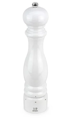 Moulin à poivre blanc Ø 6,7 cm 30,5 cm Paris U Select - PEUGEOT SAVEURS Best