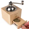 PEUGEOT SAVEURS Moulin poivre carré Nature Ø 11 cm 13,3x9,5x11 cm Rollinger New