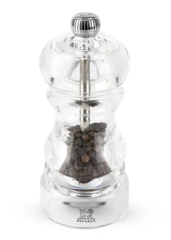 PEUGEOT SAVEURS Moulin à poivre transparent 12 cm Nancy