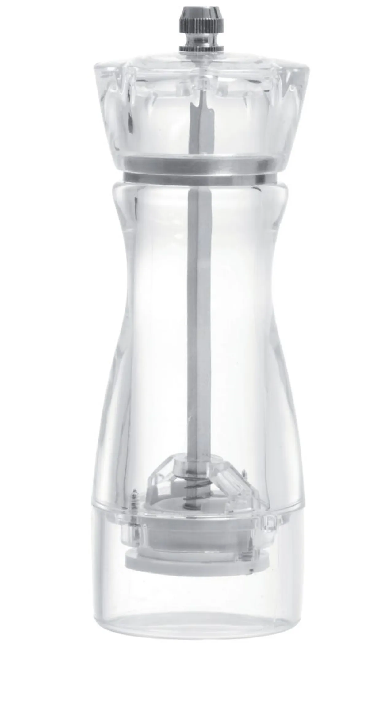 PRO.MUNDI Moulin à poivre transparent Ø 5 cm 15 cm Spice Hot