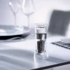 PEUGEOT SAVEURS Moulin à poivre transparent Ø 5,8 cm 14 cm Oslo Hot