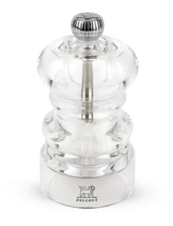 Moulin à poivre transparent Ø 5,3 cm 10 cm Nancy - PEUGEOT SAVEURS Sale