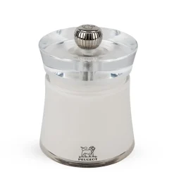 PEUGEOT SAVEURS Moulin à sel droit blanc 8 cm Bali Sale