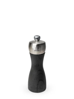 PEUGEOT SAVEURS Moulin à sel droit gris 15 cm Fidji Discount