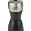Moulin à sel droit noir 12 cm Fidji - PEUGEOT SAVEURS Clearance