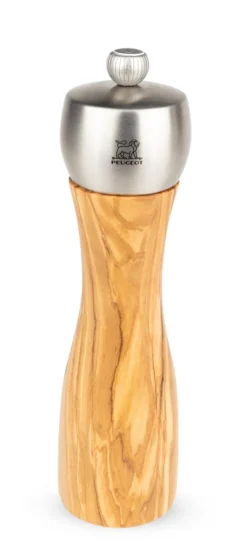 PEUGEOT SAVEURS Moulin à sel droit Olivier 20 cm Fidji Hot
