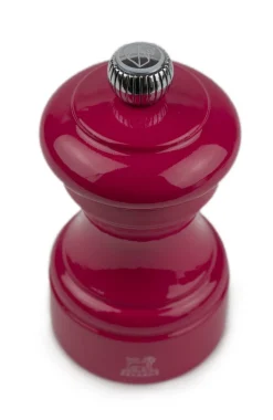 PEUGEOT SAVEURS Moulin à sel droit rose 10 cm Bistro Hot