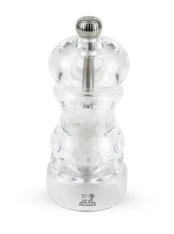 PEUGEOT SAVEURS Moulin à sel droit transparent 12 cm Nancy Online