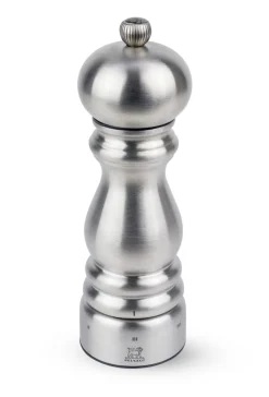 PEUGEOT SAVEURS Moulin à sel humide Inox Ø 6,4 cm 18 cm Paris Online