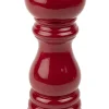 PEUGEOT SAVEURS Moulin à sel humide rouge Ø 5,9 cm 18 cm Paris New