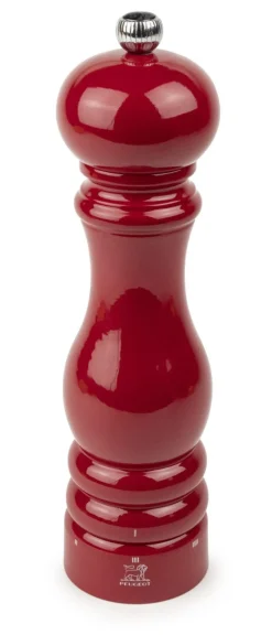 Moulin à sel humide rouge Ø 5,9 cm 22 cm Paris - PEUGEOT SAVEURS Clearance