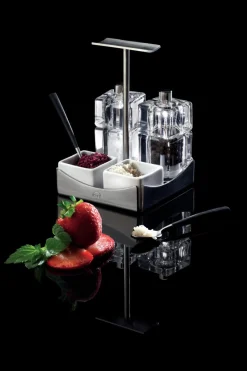 Moulin transparent Ø 3,7 cm 9 cm (2 pièces) - ZIEHER Hot