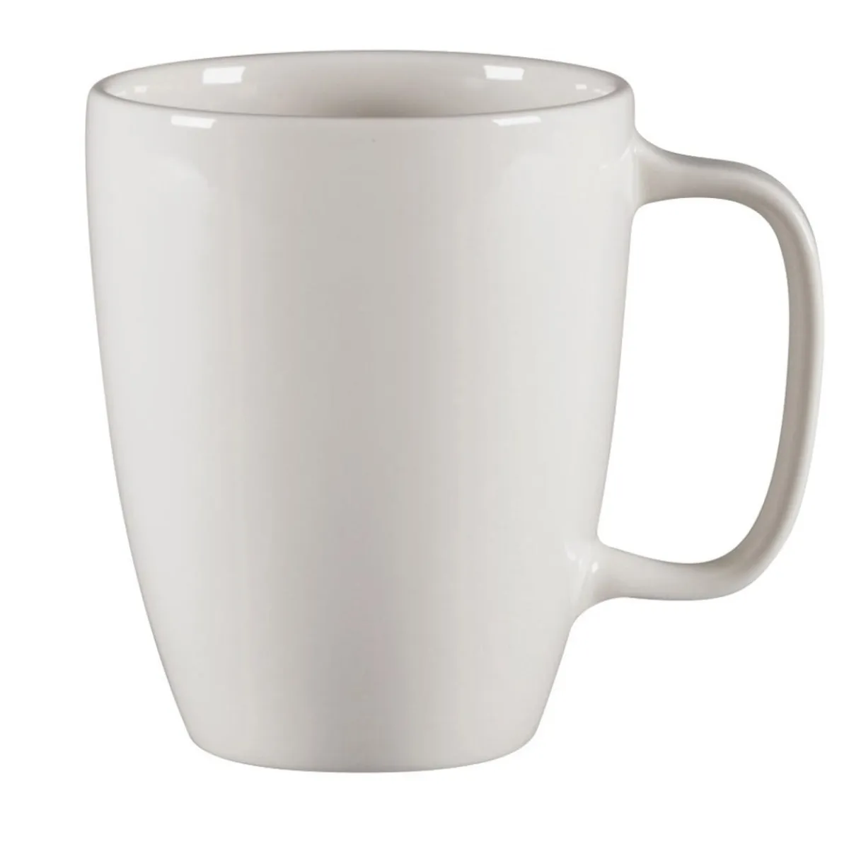Mug blanc porcelaine vitrifiée 30 cl Ø 8 cm stone Ease - RAK New