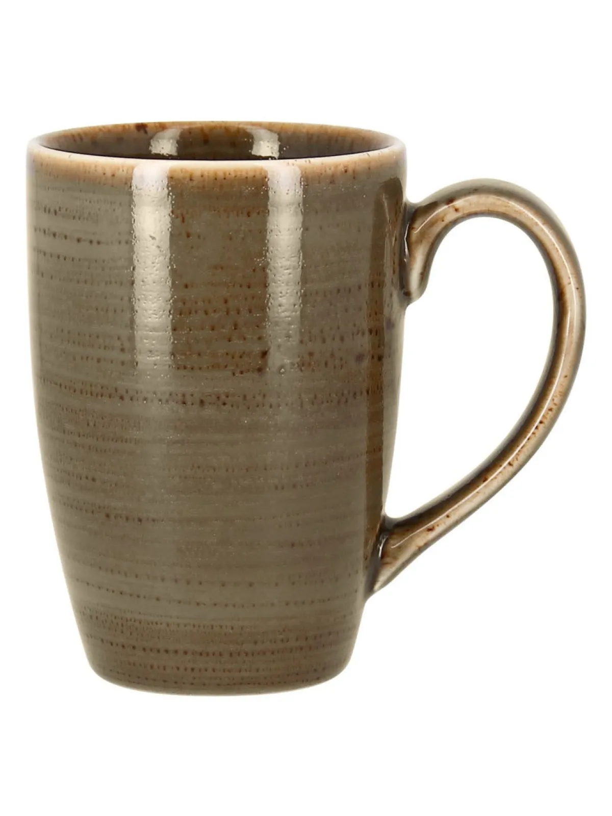 RAK Mug brun porcelaine vitrifiée 30 cl Ø 7,5 cm Twirl Outlet