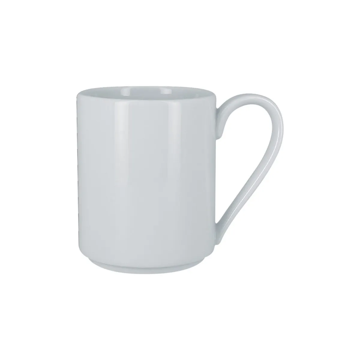Mug empilable blanc porcelaine vitrifiée 36 cl Ø 8 cm Access - RAK Outlet