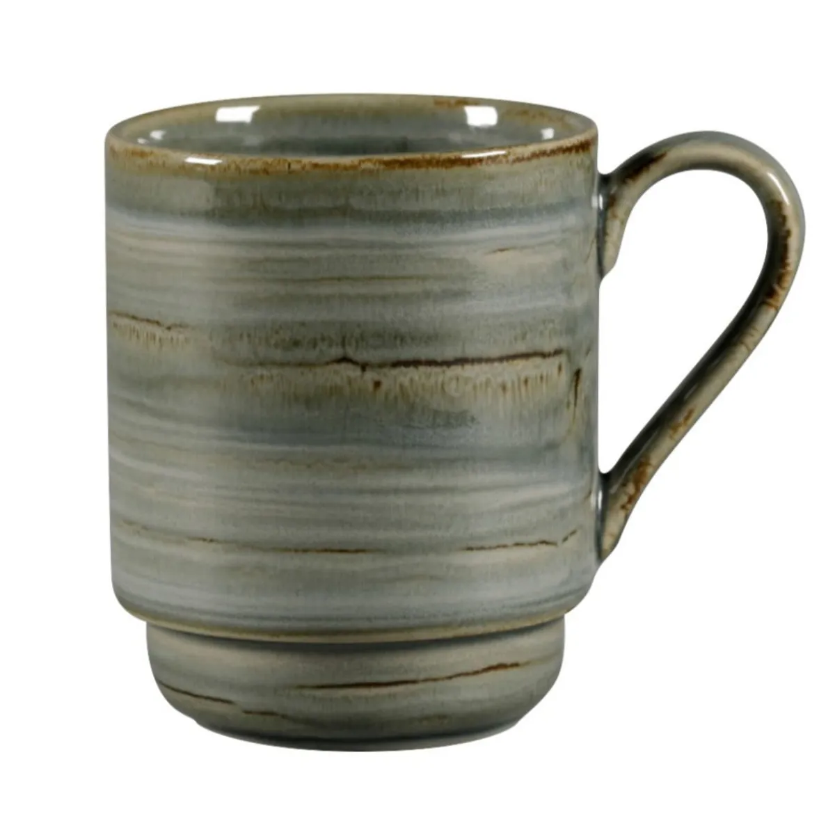 RAK Mug empilable Peridot porcelaine vitrifiée 30 cl Ø 8 cm stone Spot Best