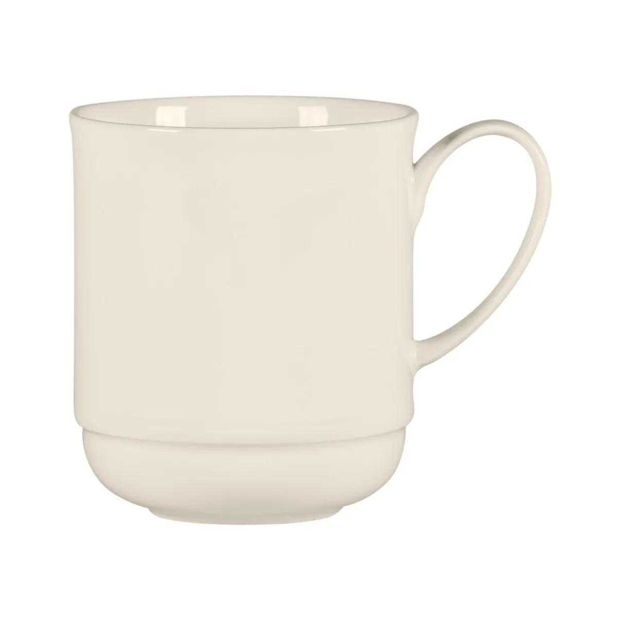 RAK Mug empilable rond blanc porcelaine bone china 34 cl Ø 8,3 cm Bravura Online