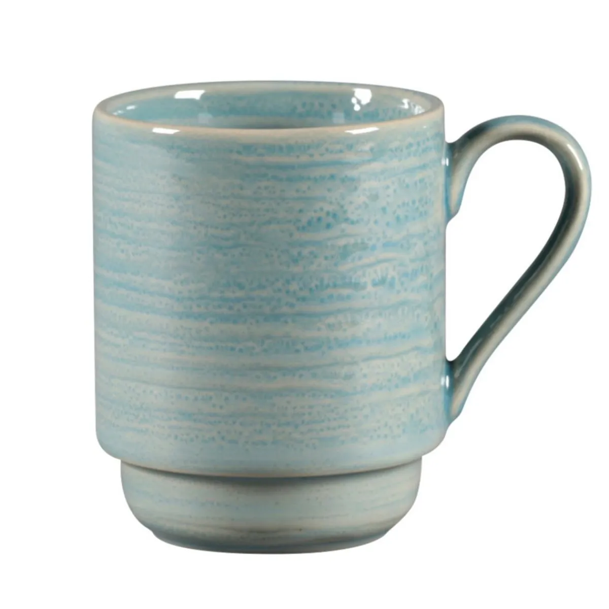 RAK Mug empilable Saphire porcelaine vitrifiée 30 cl Ø 8 cm stone Spot Outlet