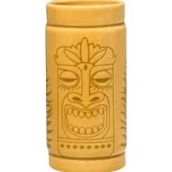 Mug jaune porcelaine vitrifiée 41,5 cl Ø 7 cm Aztek - RAK Best