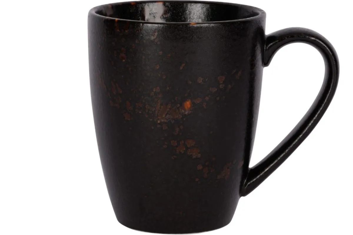 Mug noir porcelaine 40 cl Ø 9 cm Etna - PROOF Sale