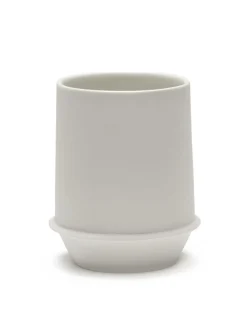 Mug rond Alabaster porcelaine 35 cl Ø 9 cm Dune - SERAX Sale