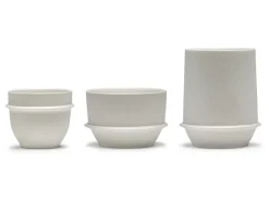 Mug rond Alabaster porcelaine 35 cl Ø 9 cm Dune - SERAX Sale