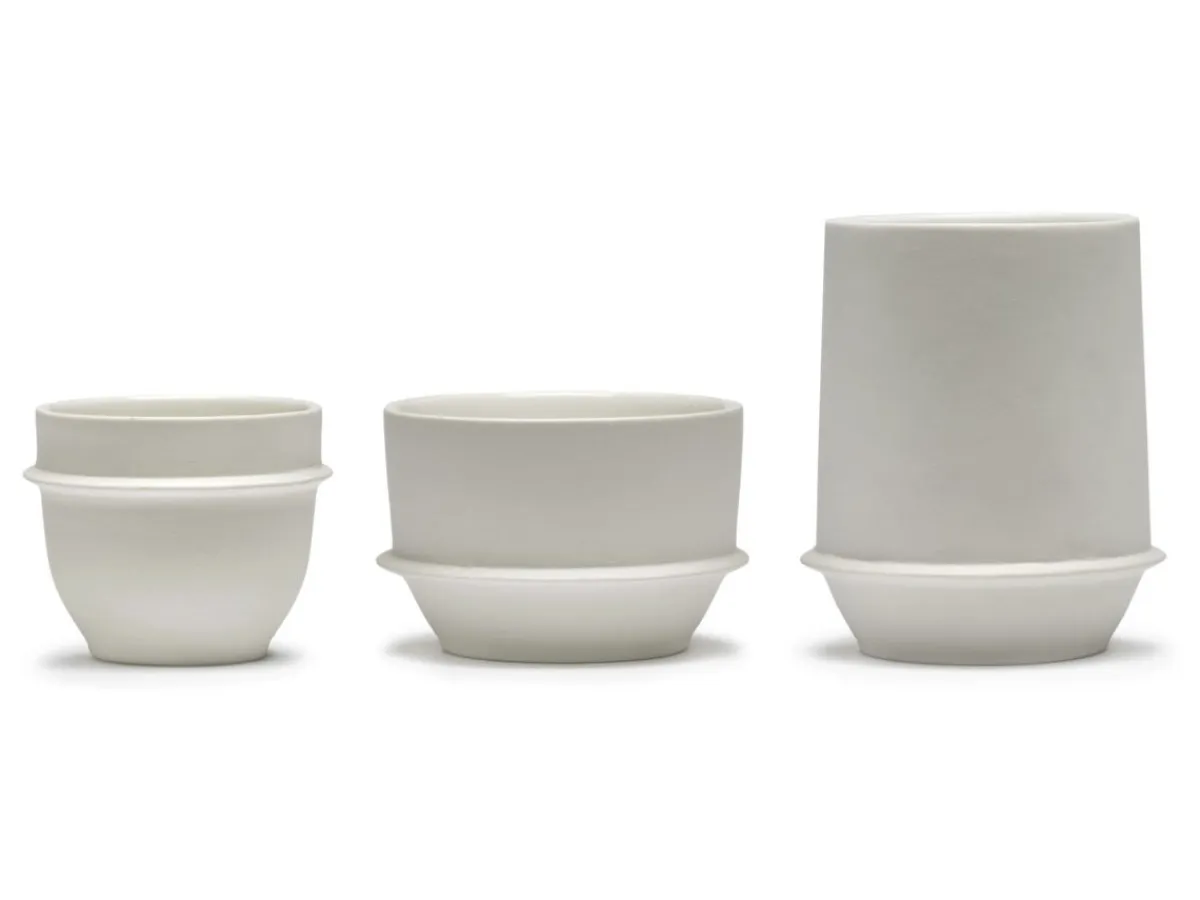 Mug rond Alabaster porcelaine 35 cl Ø 9 cm Dune - SERAX Sale