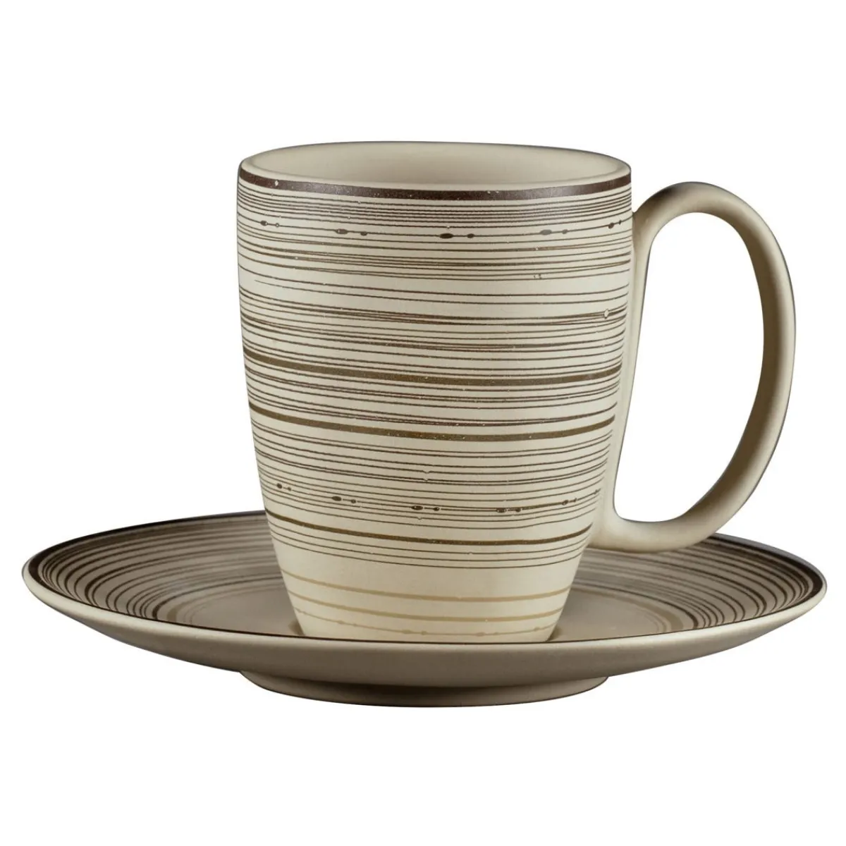 RAK Mug rond Argila Décor Larissa porcelaine 30 cl Ø 8 cm Earth Clearance