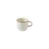 Mug rond barley white porcelaine vitrifiée 23 cl 8 cm Ø 8 cm Stonecast - CHURCHILL