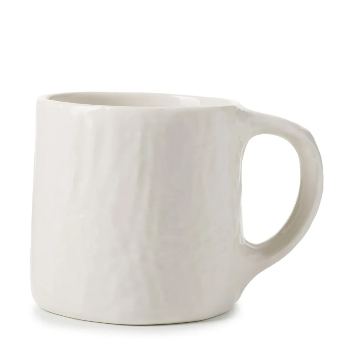 Mug rond Blanc albâtre porcelaine culinaire 33 cl Ø 8 cm Yli - REVOL New